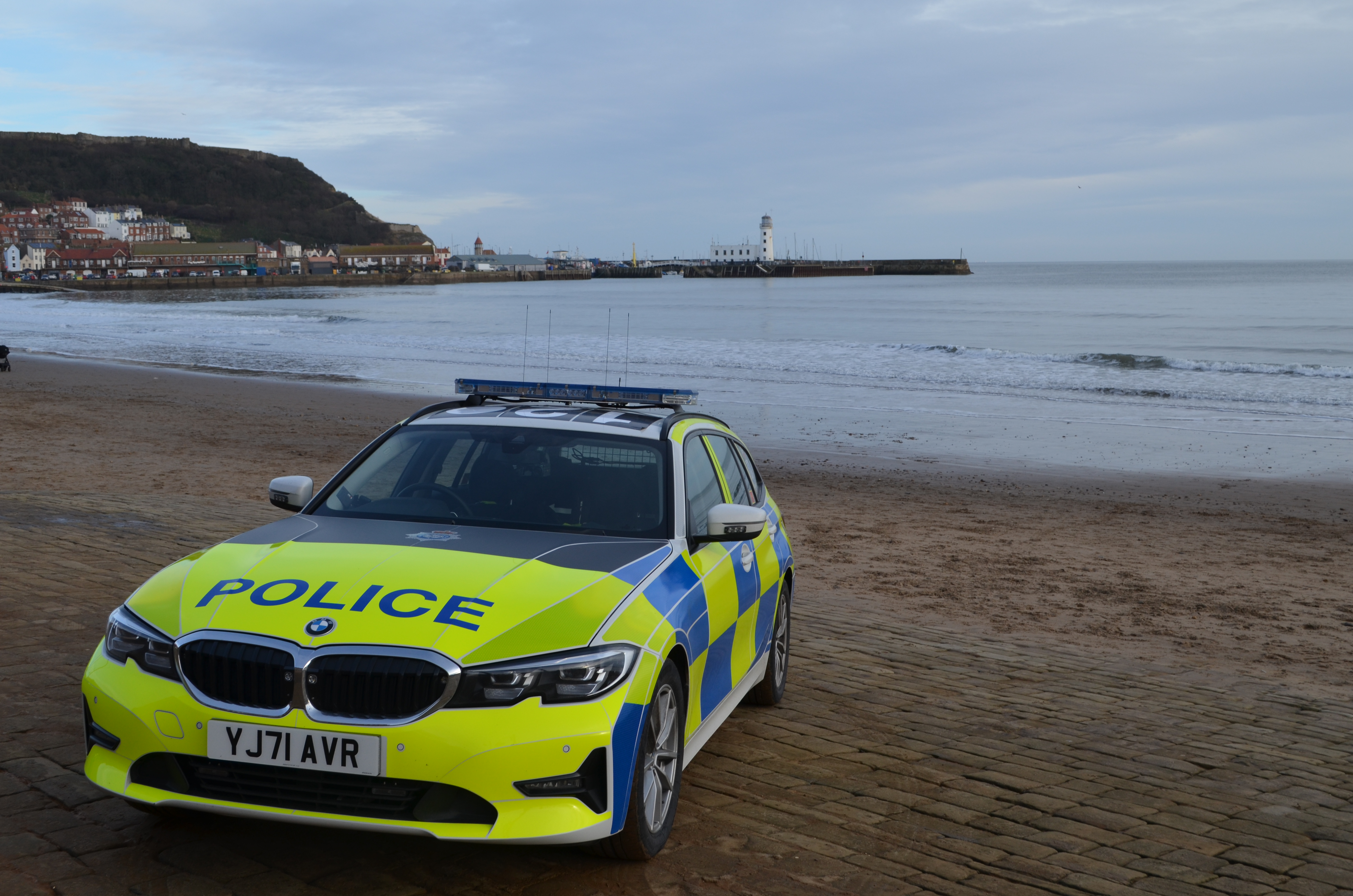 police car in Scarborough