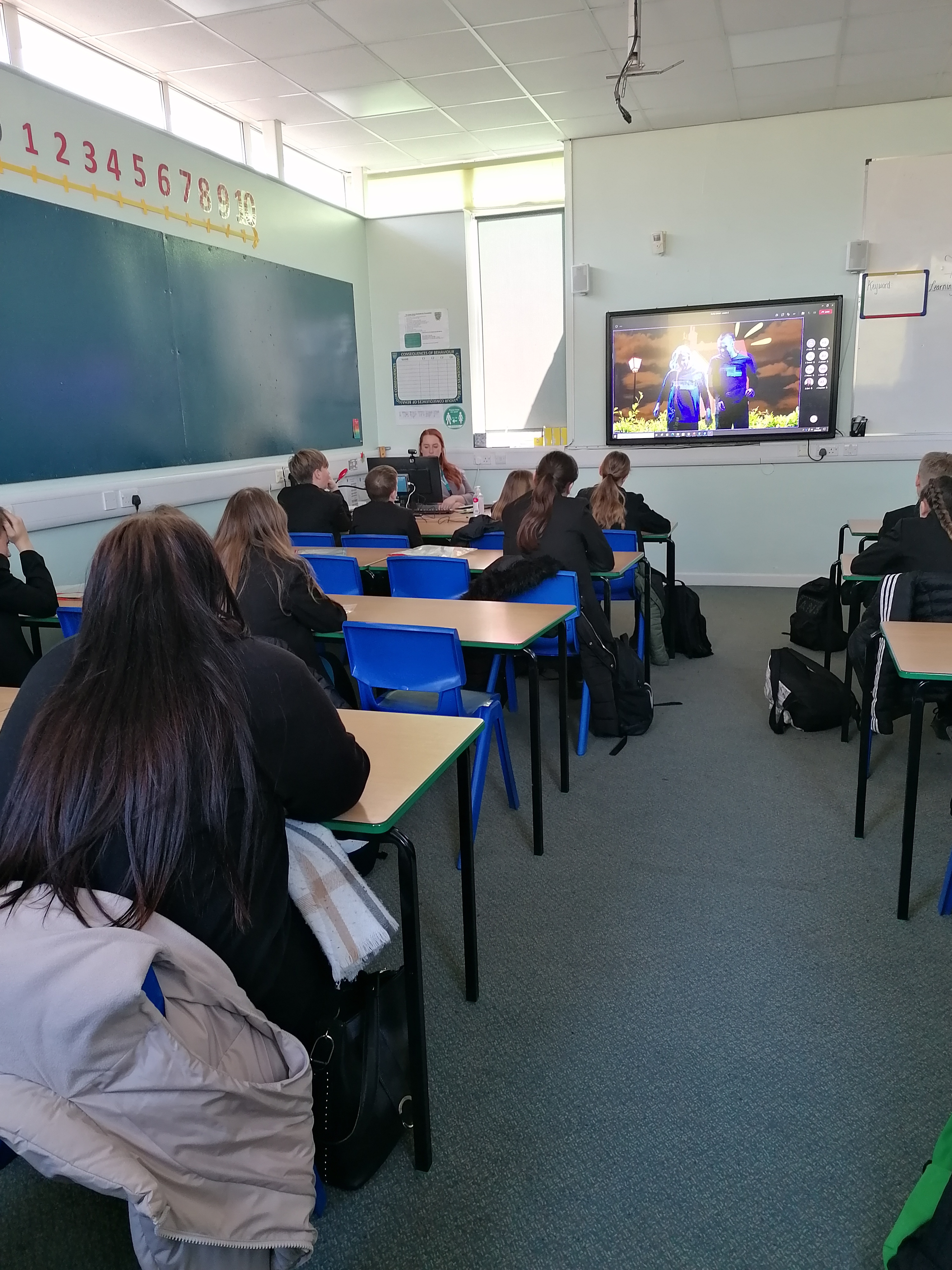 Scalby School pupils