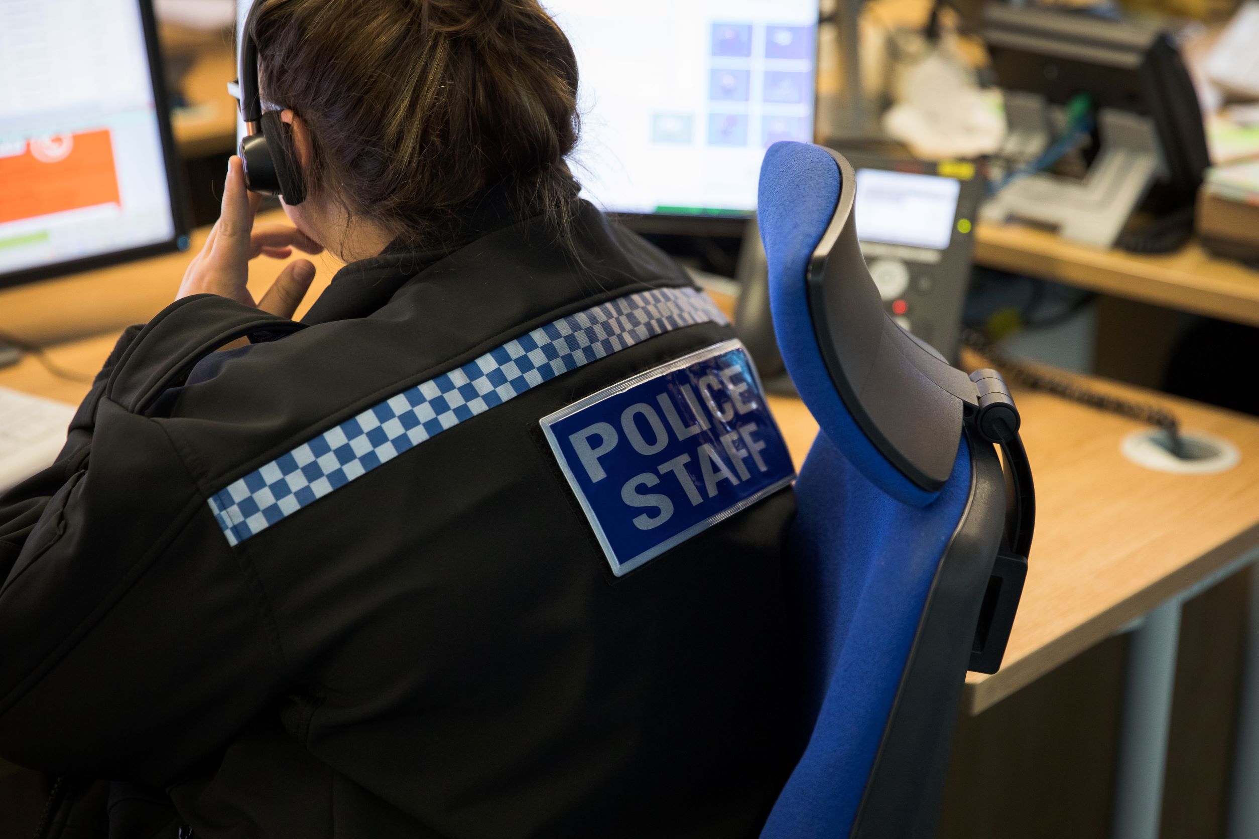 North Yorkshire Police Force Control Room