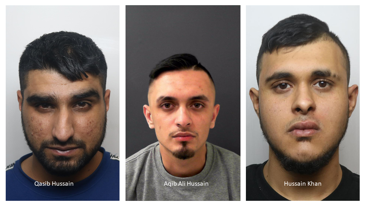 three defendants jailed for drug dealing