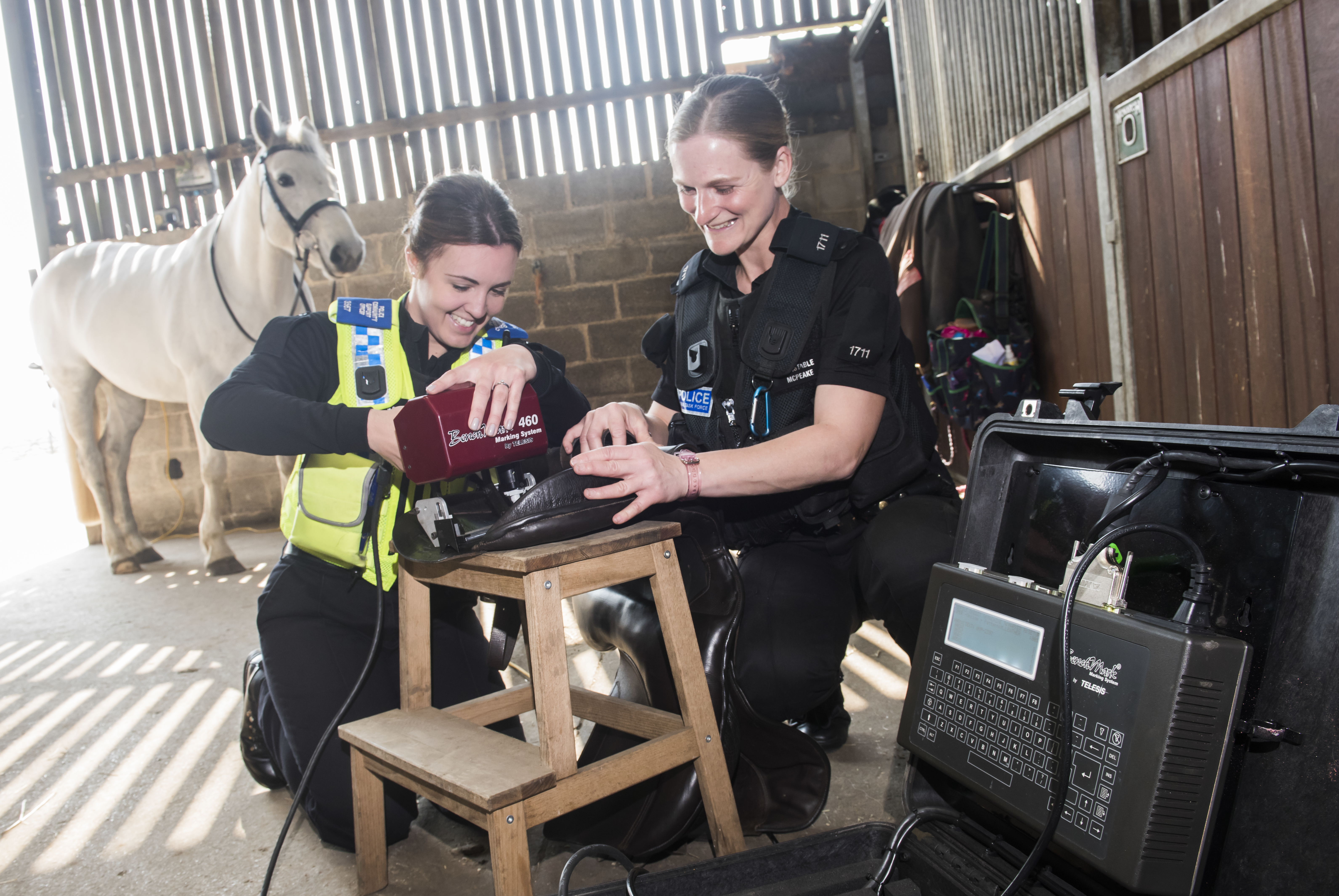 Police tack marking