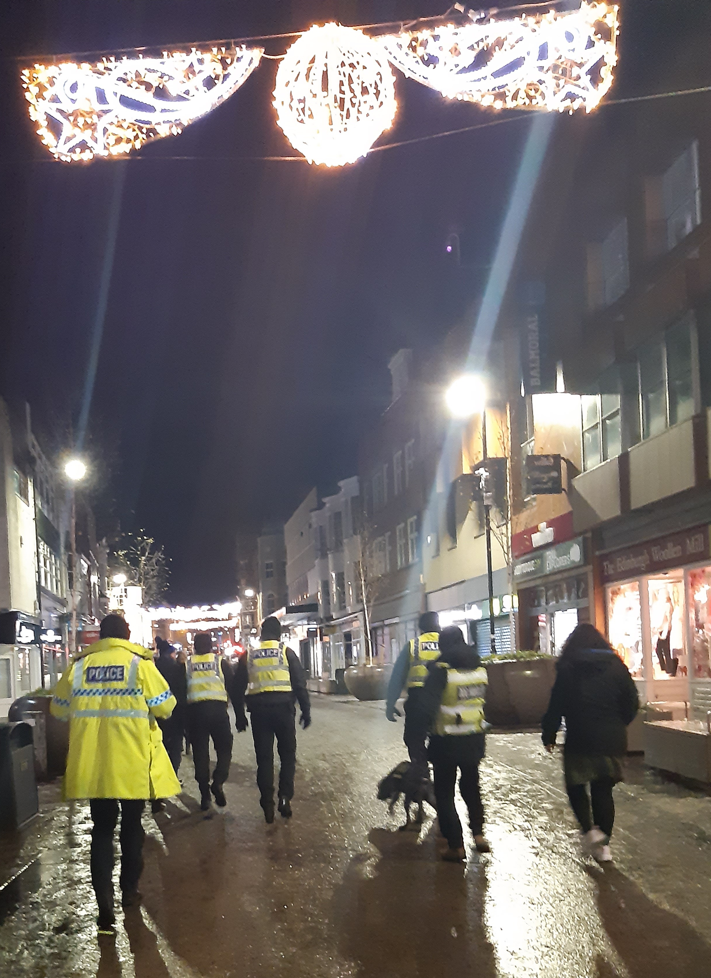 Christmas reassurance and safety patrols in Scarborough
