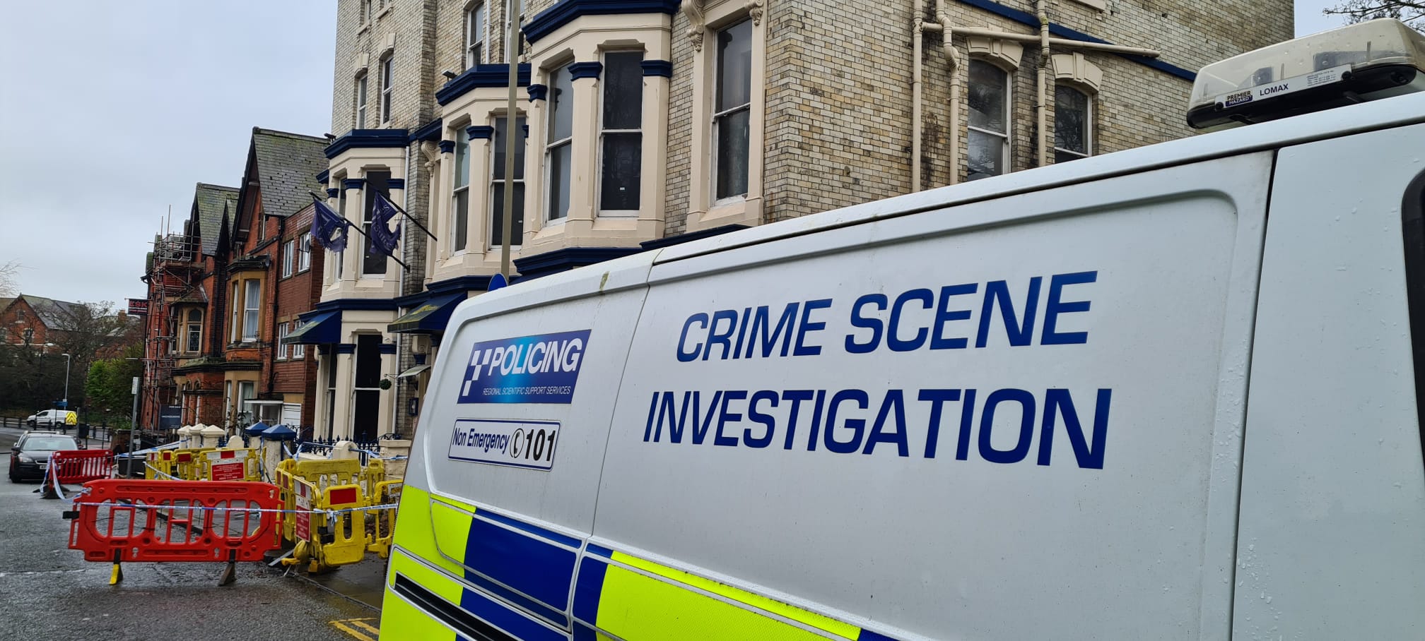 investigation ongoing at disused hotel 
