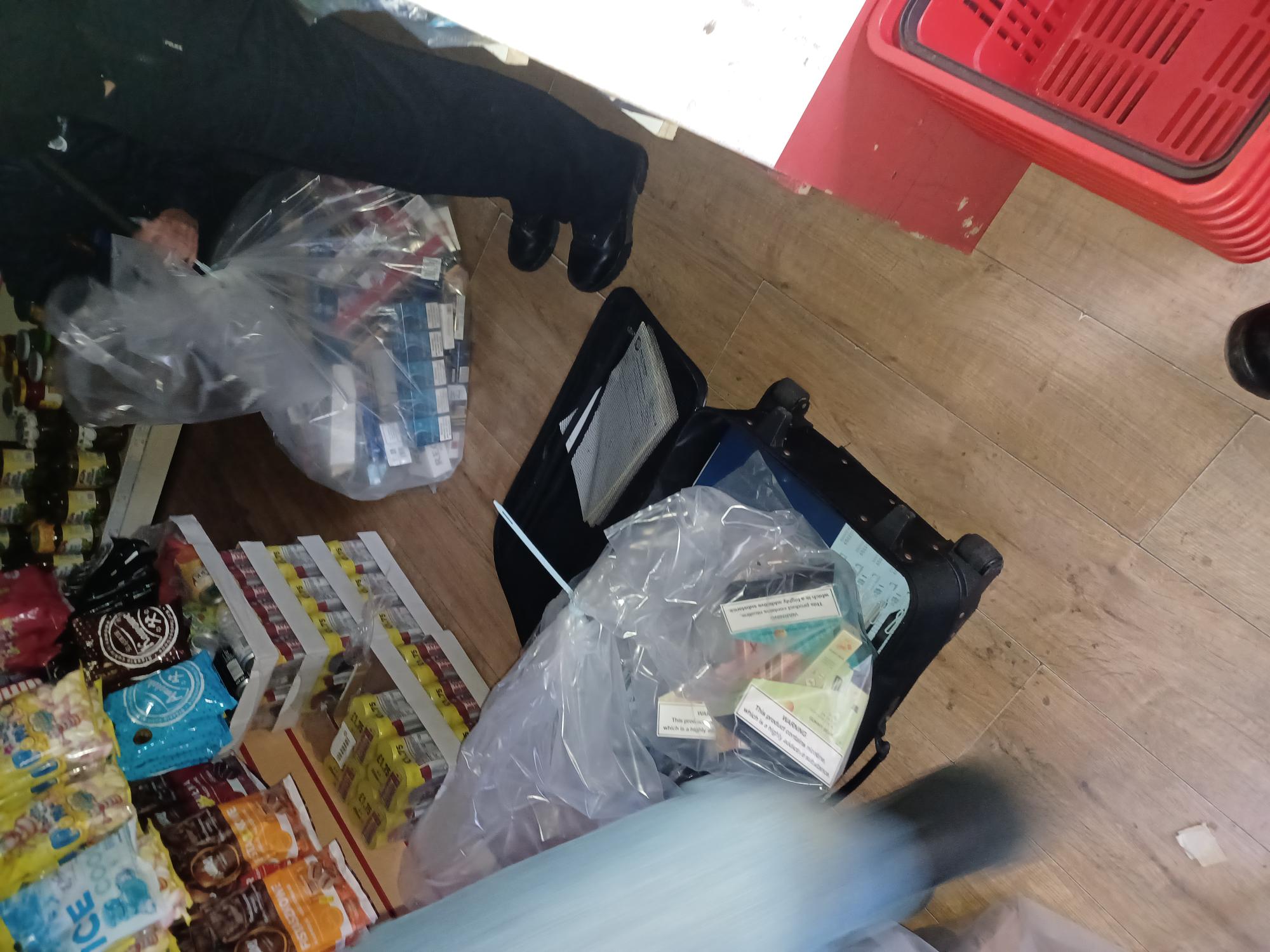 counterfeit tobacco seizures 