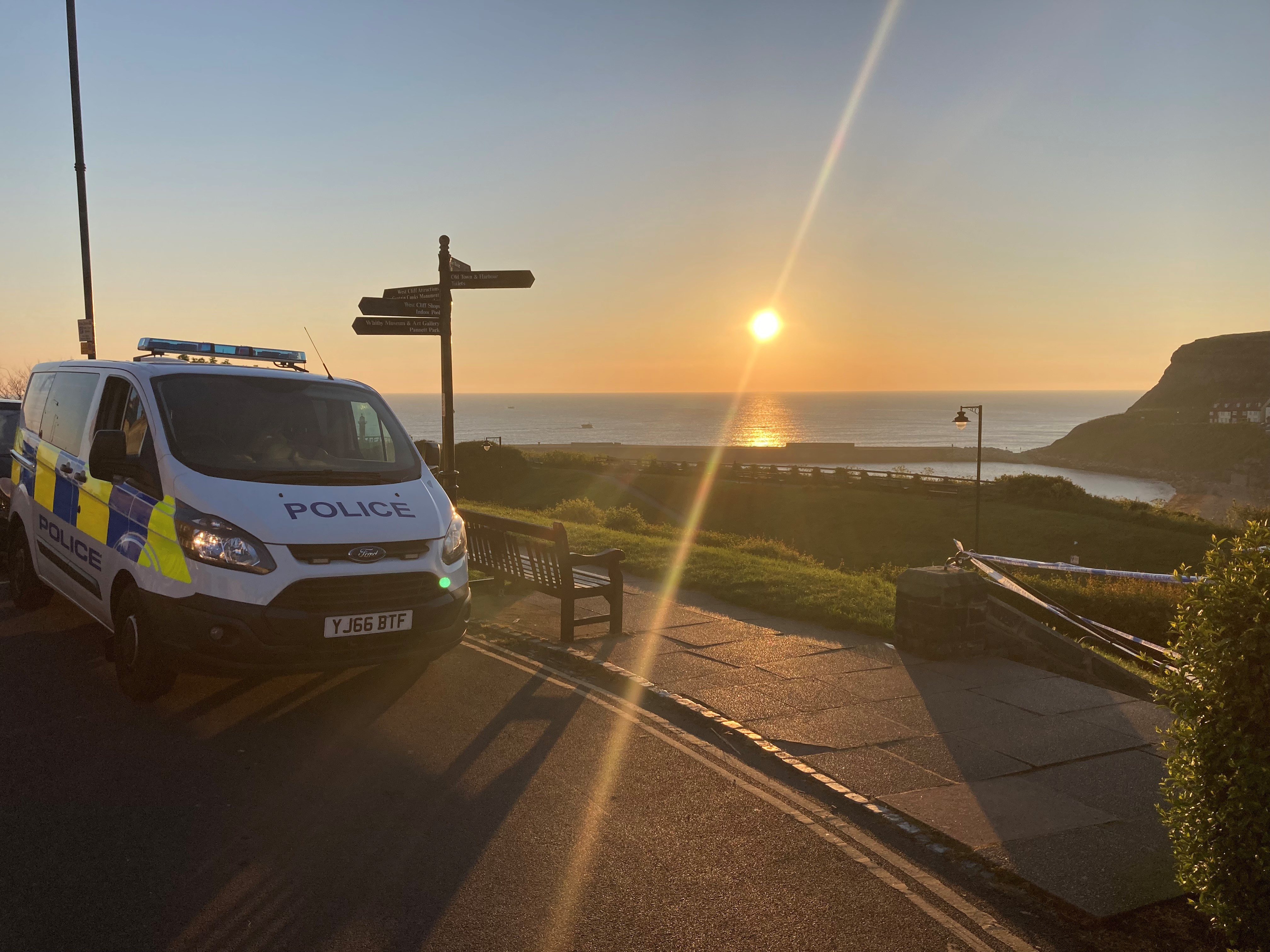 police van