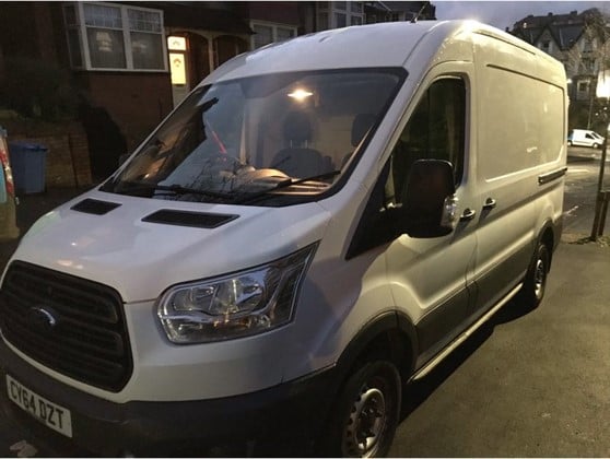 Stolen van
