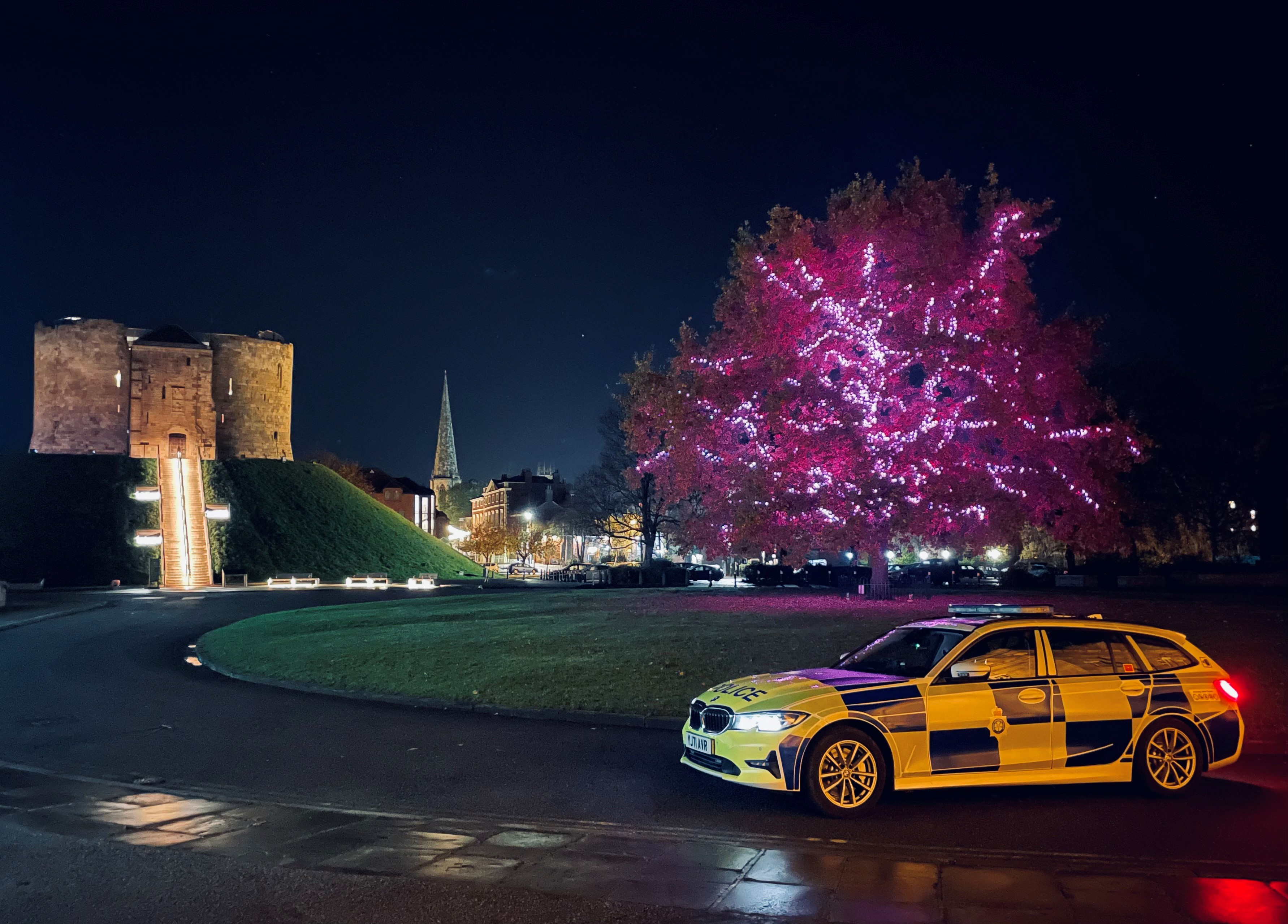 police car in York