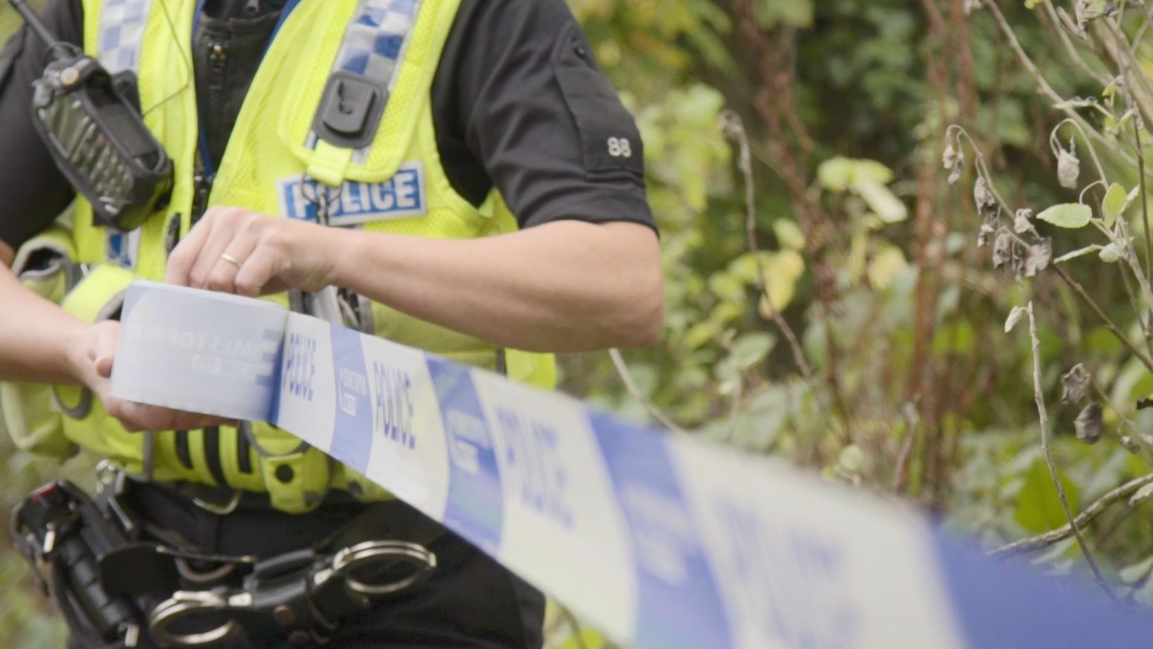 police tape