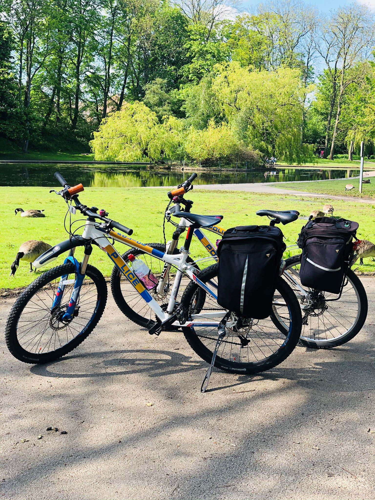 police bikes