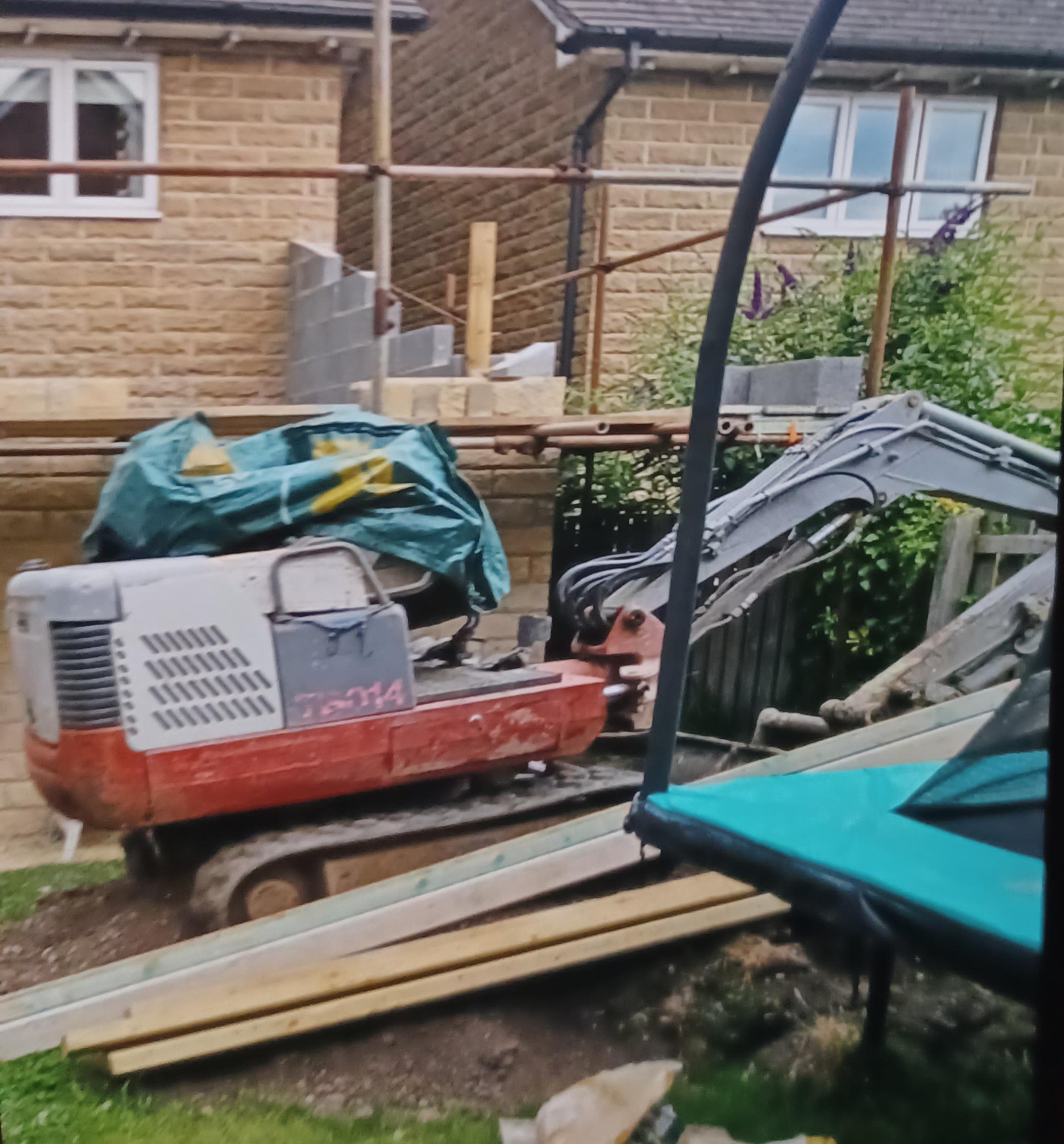 Appeal for information following Harrogate digger and trailer theft