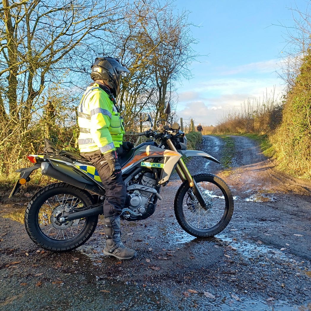 Police motorbike