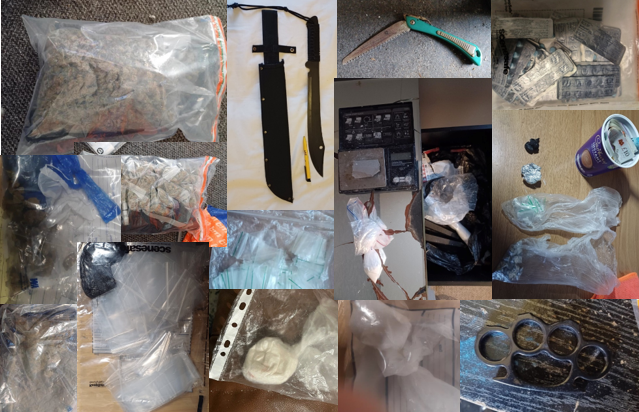 seized items