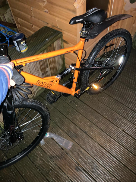 Stolen bike