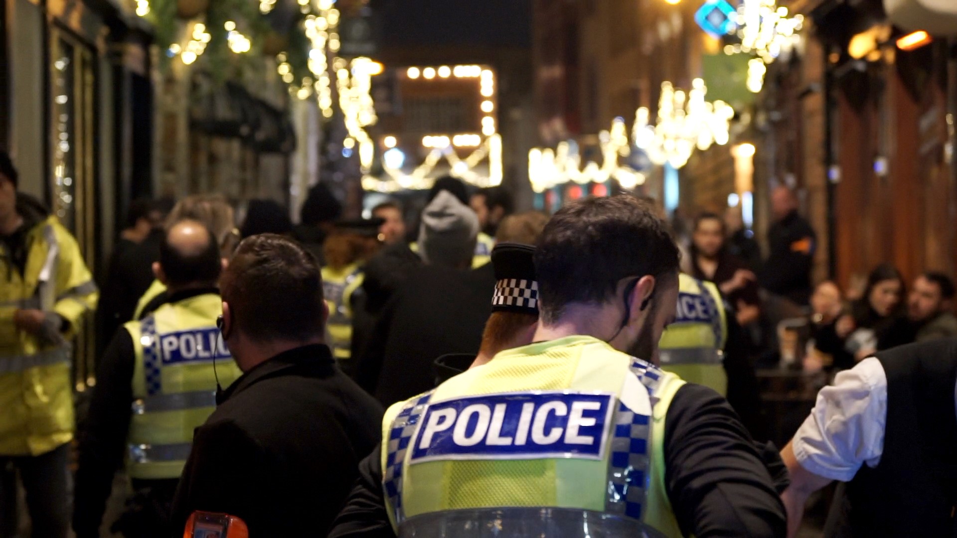 Police on patrol