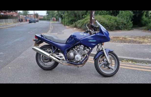 stolen purple Yamaha 