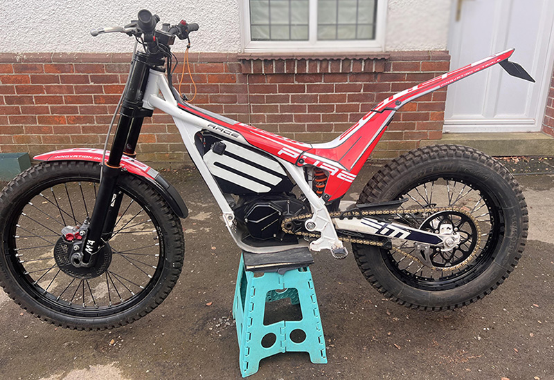 Stolen motorcycle
