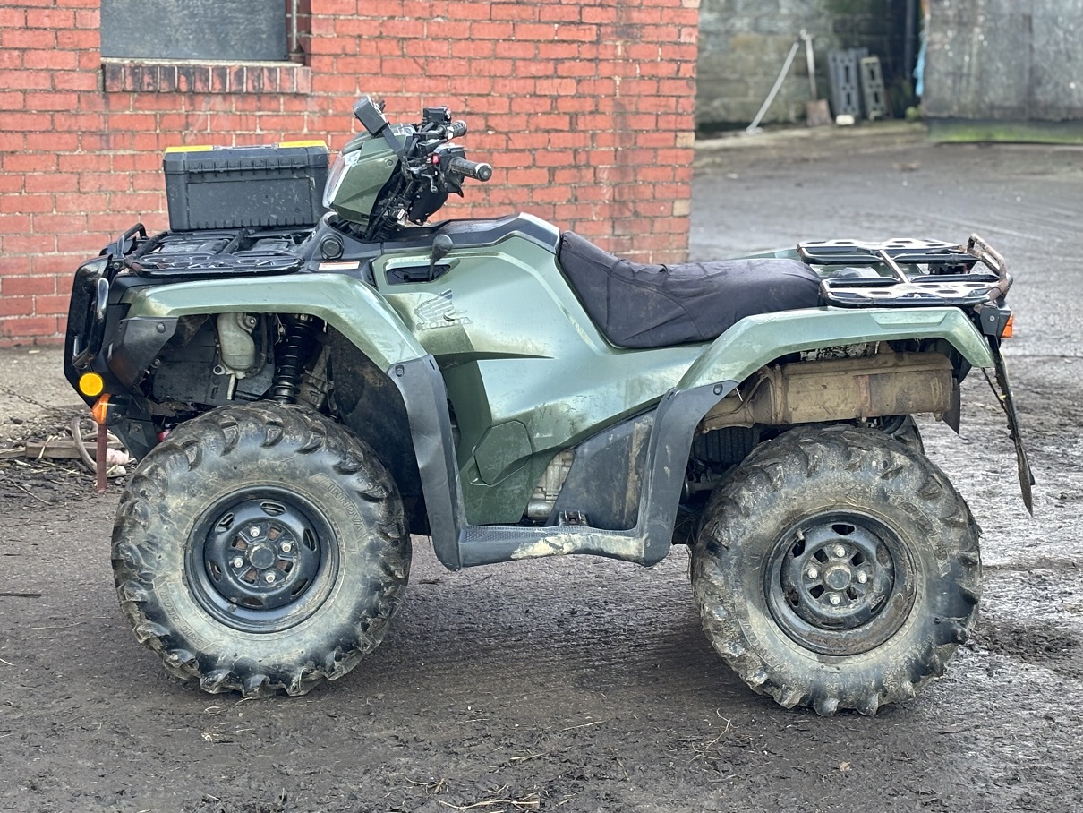 green quad bike 