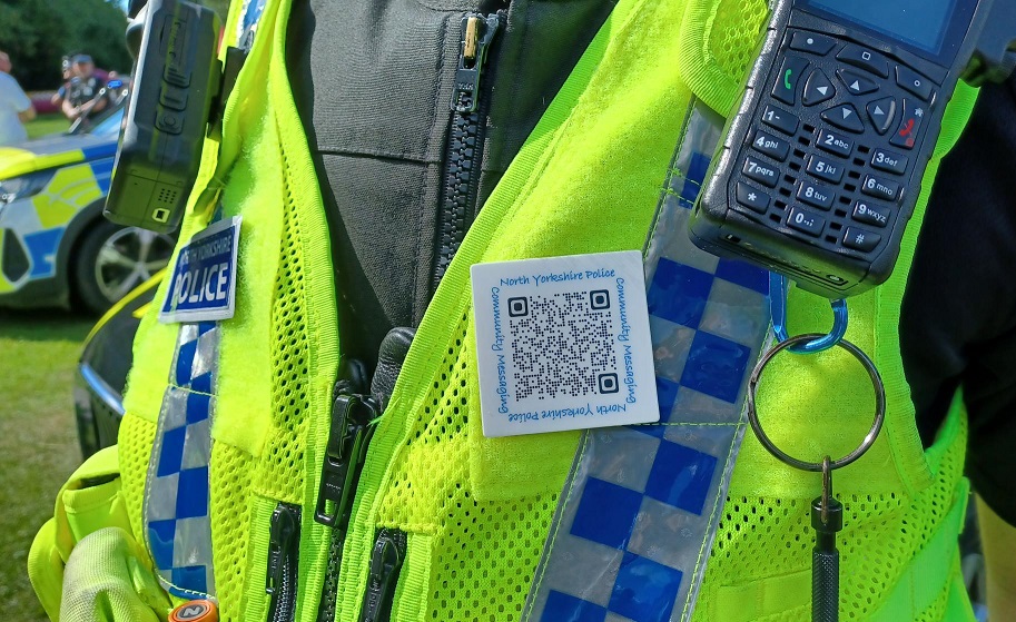 Scan an officer