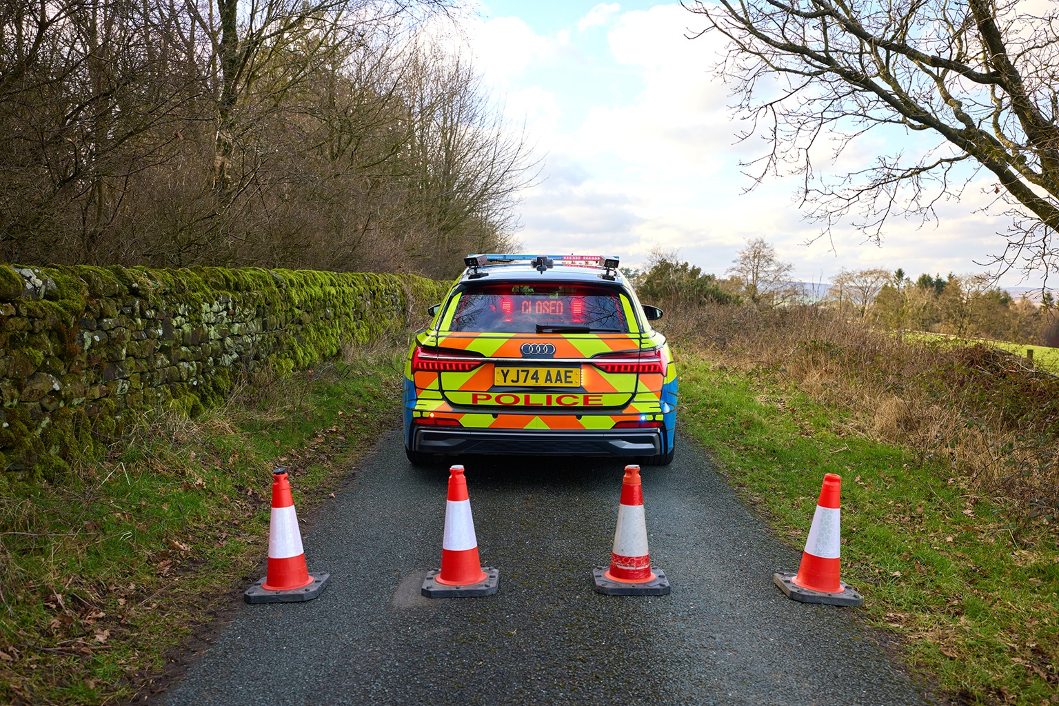 Road closed