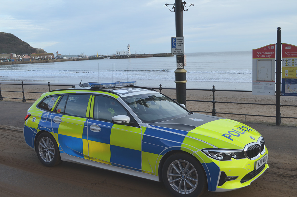 Police car Scarborough