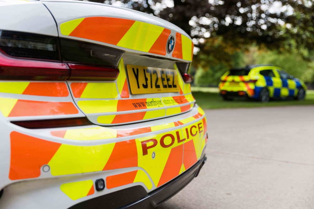 Police cars