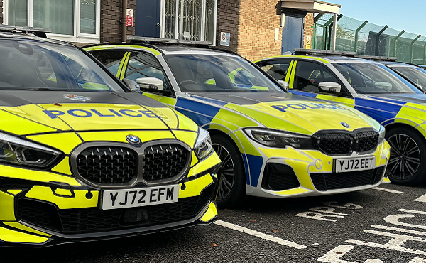 Police cars